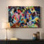 Esquisse pour composition II - Wassily Kandinsky - Toile tendue avec châssis - 1909-1910-655068969