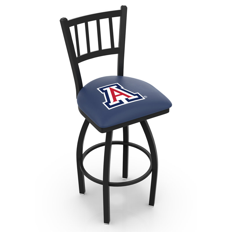 NCAA Swivel 25" Counter Stool, 30" Height, Arizona