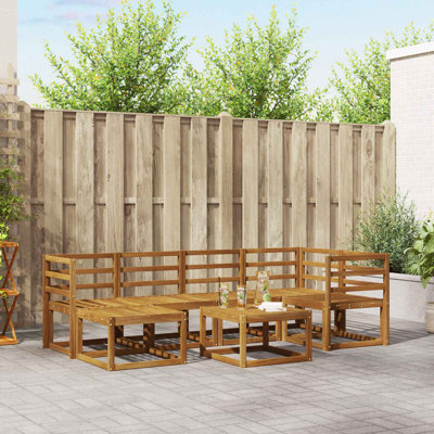  Sofa Set Outdoor Sectional Garden Furniture Terrace Seating Modern