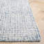 Tapis bleu / ivoire en laine et viscose Leenhardt-923931602