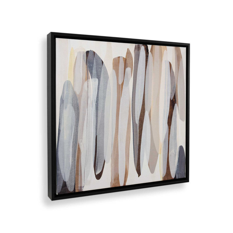 «Cappuccino» par Mercedes Lopez, impression d'art Charro, Framed Canvas, 30 W x 30 H, Black