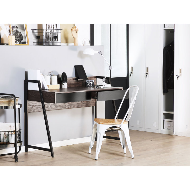 Burton Metal Base Writing Desk