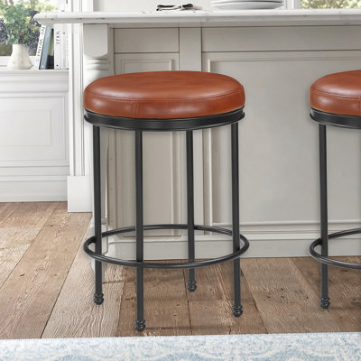 Tabouret de comptoir Michael Caramel