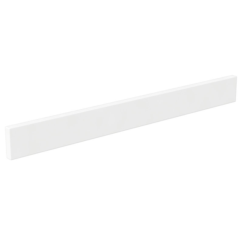 30-Inch White Quartz Water Resistant Vanity Backsplash