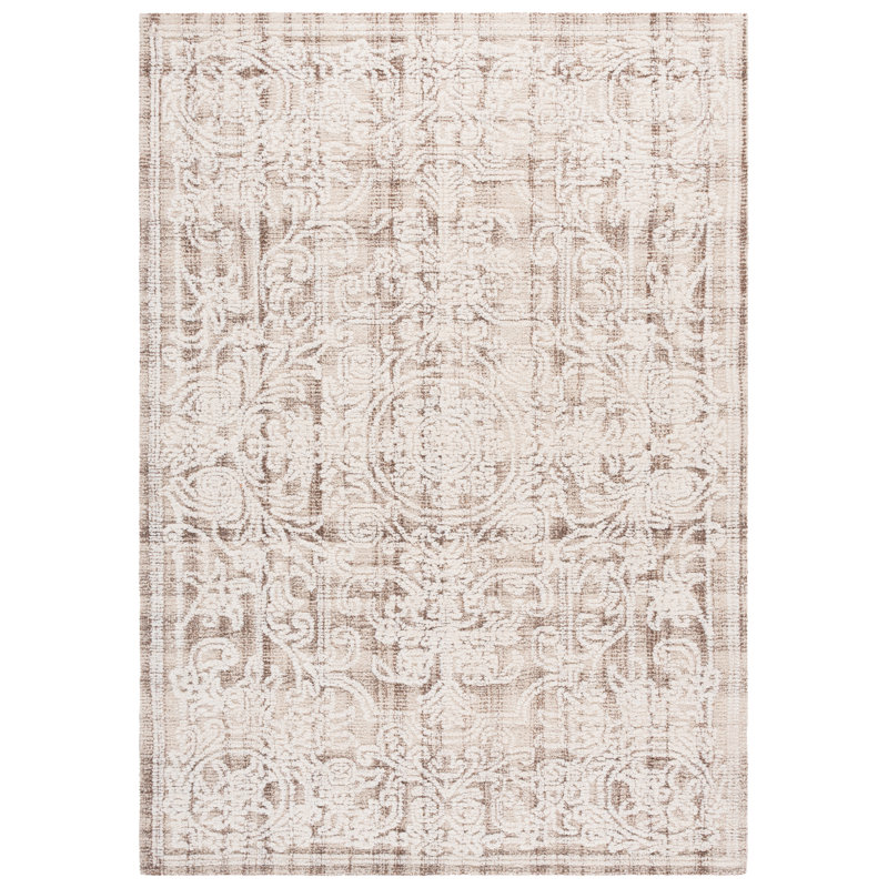 Metro 812 Hand Tufted 80% Wool; 20% Cotton Oriental Rug, Rectangle 6' x 9'