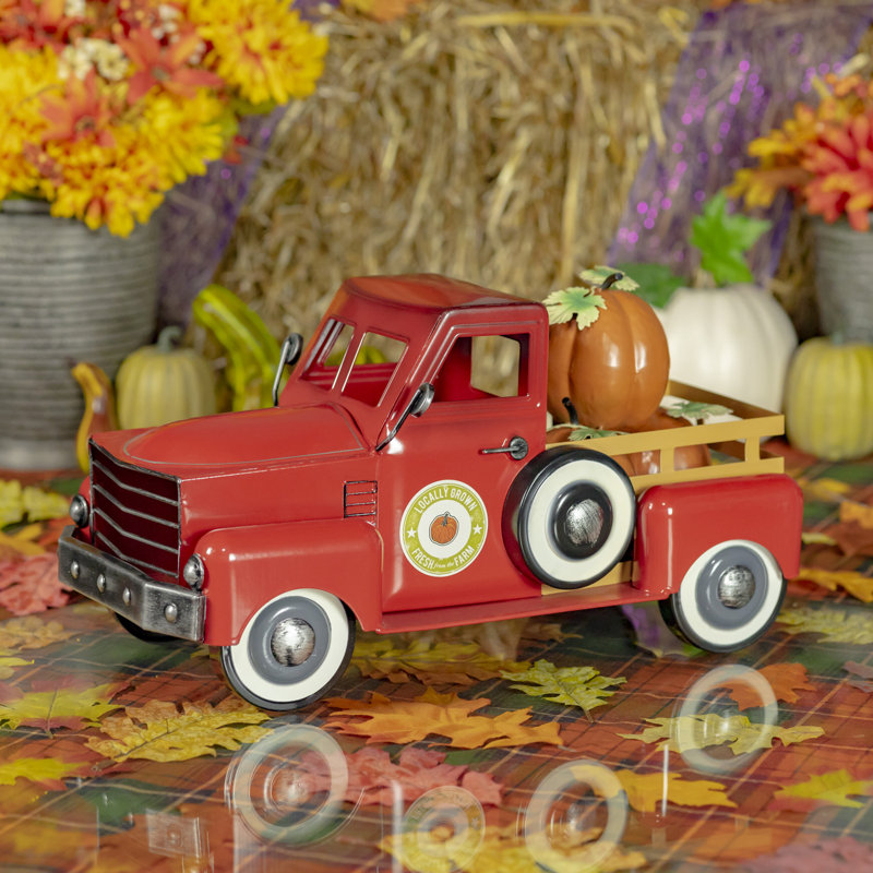 Petit camion de citrouille, Rouge