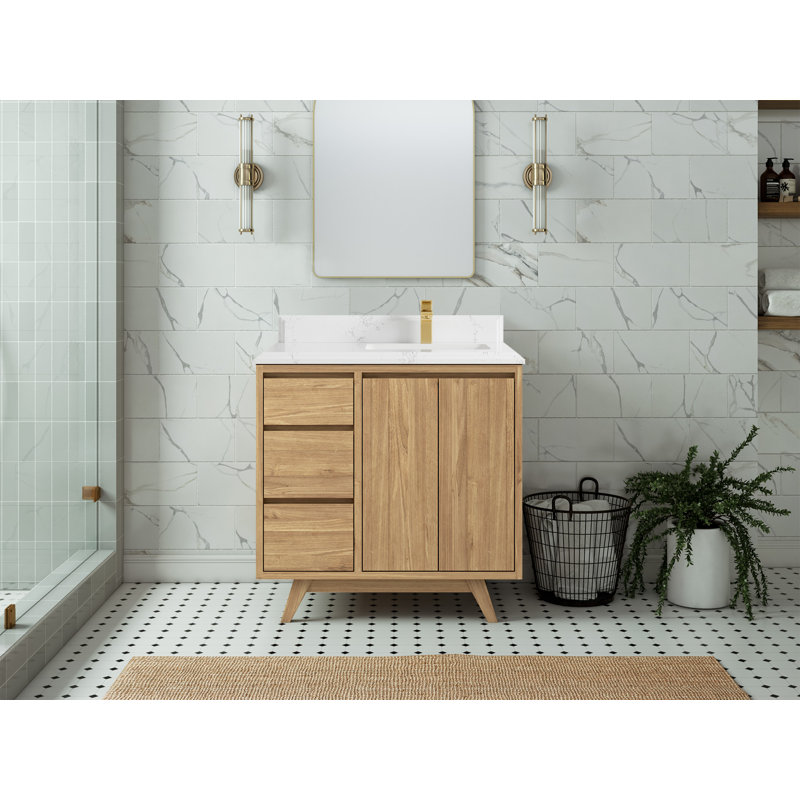 36 po X P 22 po Lavabo pour salle de bain D Madison, Empira blanc