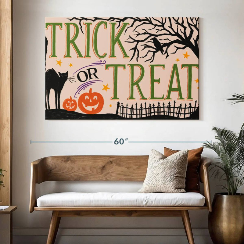 Lelend Halloween Night Colour, 34" H x 51" W