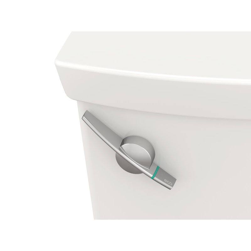 Cuve de toilette 1,28 gpf H2Option, Levier de déclenchement à droite