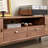 Black walnut solid wood TV cabinet-106571796