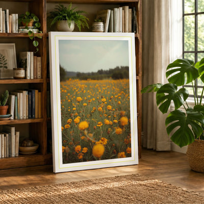Wildflower Meadow Botanical - Wrapped Canvas