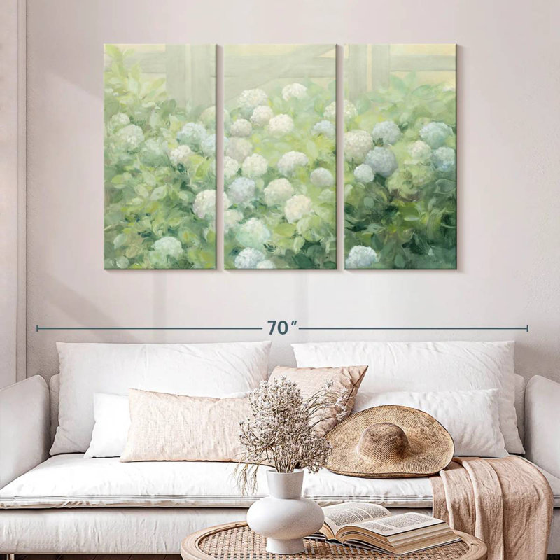 Harnek Hydrangea Lane, H 32 po x l 50 po