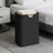 Foldable Laundry Hamper With Wooden Handles - Large Capacity Cotton Linen Storage Basket For Clothes, Toys, And Bathroom Organization-1643106044-1643106035