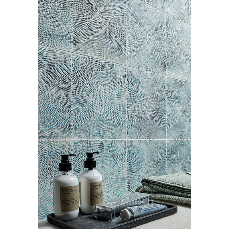 Imprint 11" x 39" Ceramic Marble Look Wall & Floor Tile