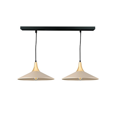 - Light Matte Black Dome Pendant