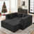 Chenille noir
