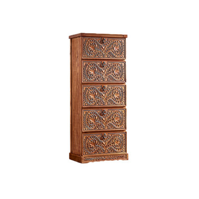 Commode d'appoint en bois massif Terralyn