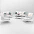 Petroni 7 Person Seating Group With Sunbrella Cushions