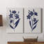 Toile tendue avec châssis Indigo Botanical Study I-Premium