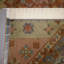 Tapis beige / rouge en laine / coton oriental fait à la main 2 pi 9 po x 12 pi 0 po