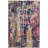 Christa Abstract Ivory/Blue Area Rug-1794927661