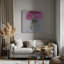 «Pretty In Pink», art mural texturé encadré-932691893-932691915
