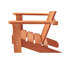 Chaise Adirondack pour enfant en bois de pruche de l 19 po x P 19,5 po x H 24 po Joywood