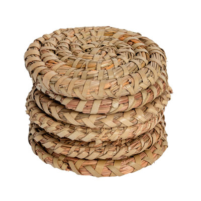 Argon Tableware - Woven Palm Leaf Coasters