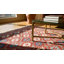 Small Antique Rustic Tribal Geometric Indian Cotton Dhurrie Flatwoven Rug