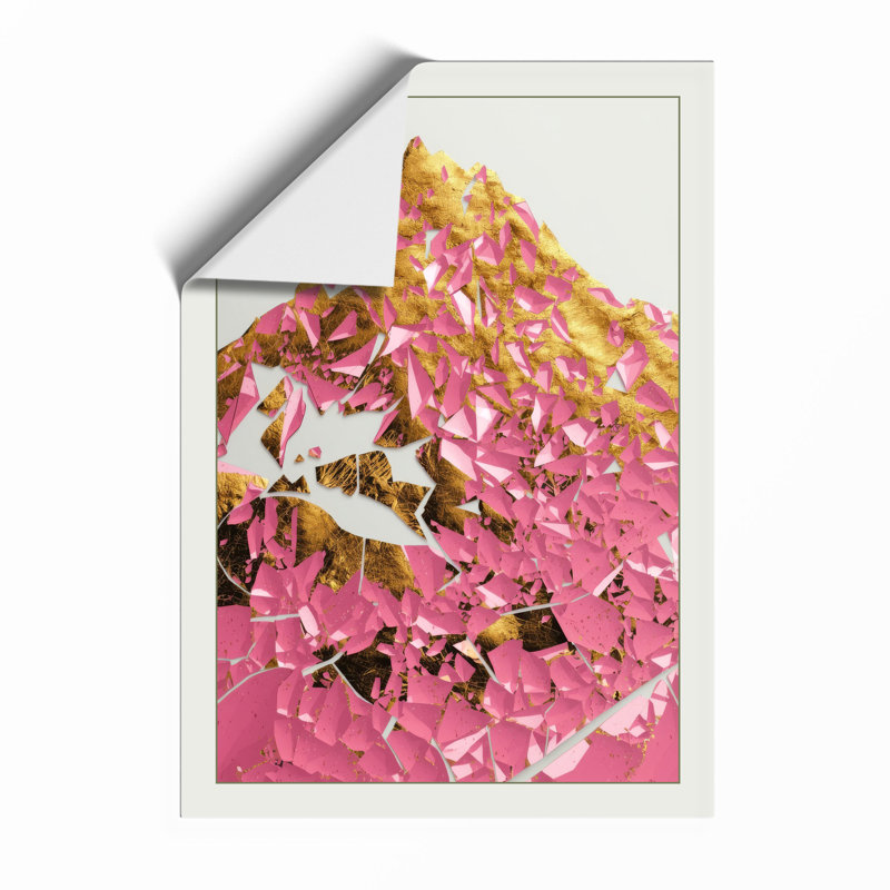 Crumpled Form Abstract - Print, Unframed, A1 - 84.1 x 59.4 cm