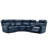6-Piece, 2 Power recliners Leather Reclining Sectional, Power headrest  -110828789-113431158