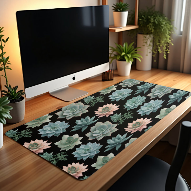 Polyester Desk Pad, 31.5x15.5