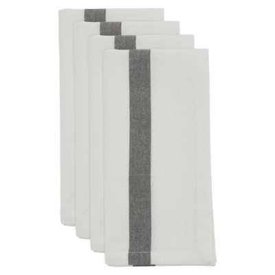 Poyen 4 Piece Cotton Napkin Set