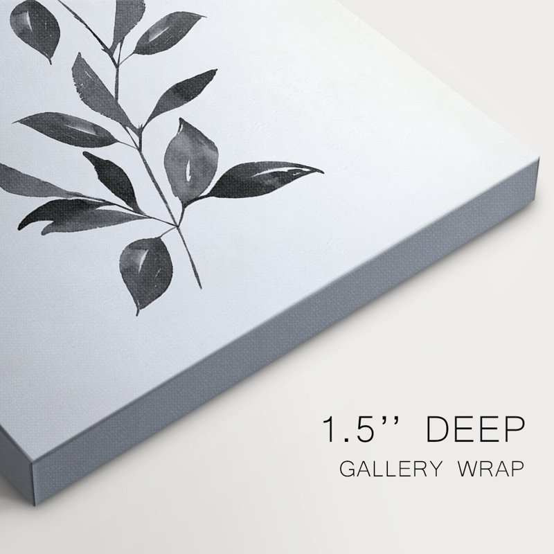 Multi Leaf Montage II -Gallery Wrapped Cavas, 60" H x 40" W
