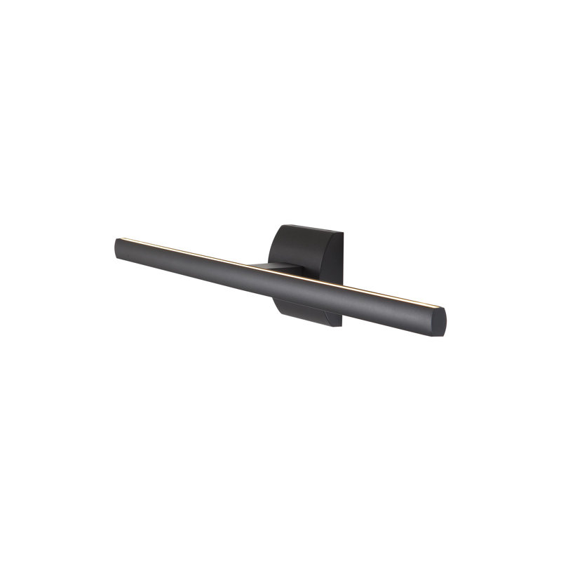 Barre d'éclairage de salle de bain 35 po Caslin, Sable, noir