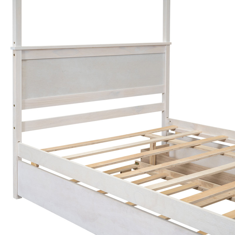 Canopy Bed With Trundle Bed