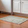 Tapis taupe Cerrito lavable à la machine de qualité supérieure