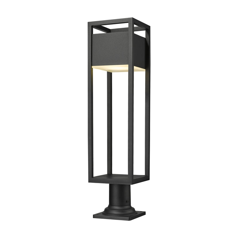 Esquibel Pier Mount Light, 29" H x 7" W x 7" D
