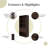 76"H x 33.5"W Fairmont 2 Drawers Bookcase