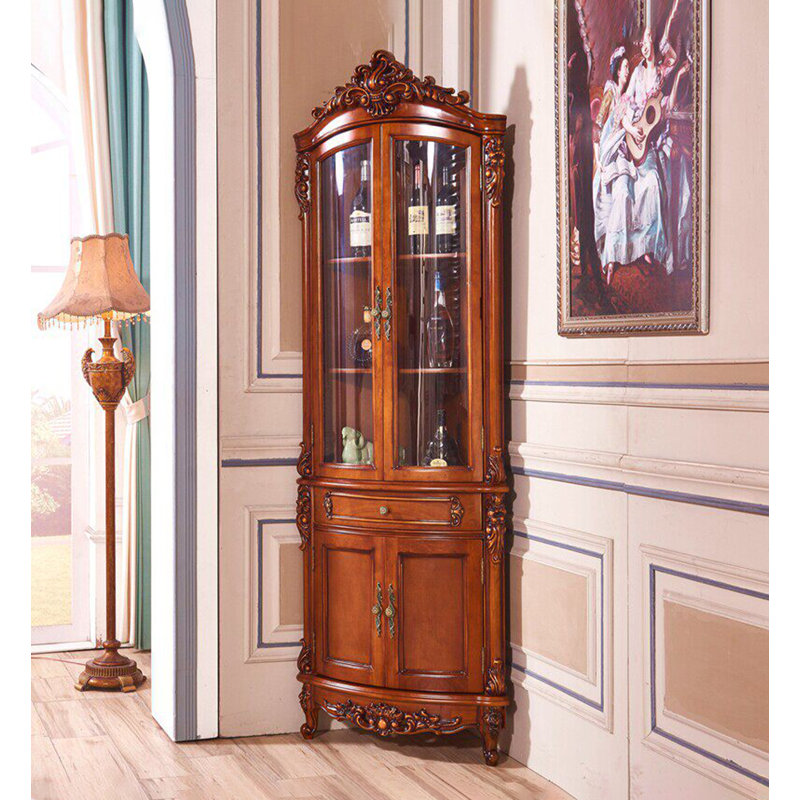 Armoire à vin Ornate, Black
