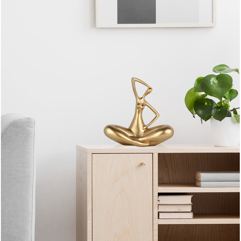 People Statue, Gold