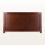 Banc de rangement 2 pièces avec compartiment de rangement brun Brock, H 21,45 po x l 39,57 po x P 15,21 po Brock
