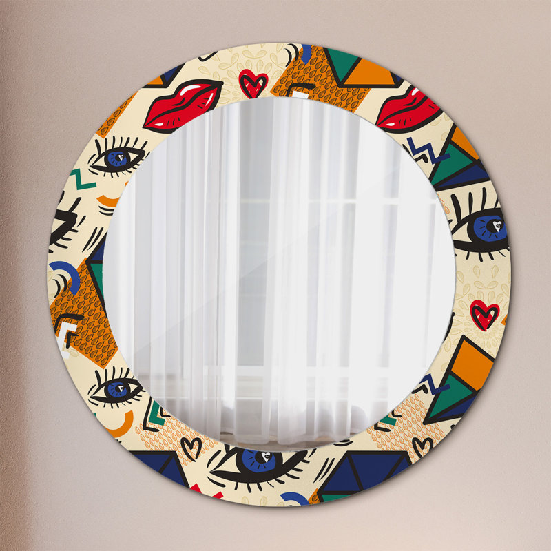 Huldar Glass Flat Wall Mirror