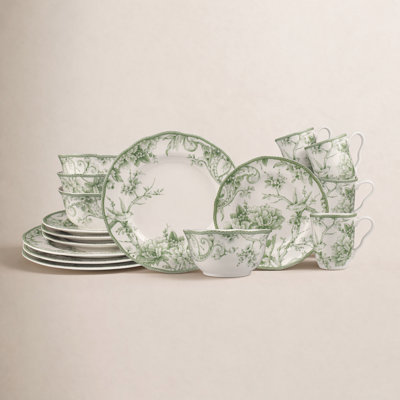 Adelaide Porcelain Dinnerware Set - Service for 4
