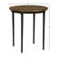 Table de bout en pin récupéré Othal Chloe, naturel antique
