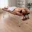 Table de massage professionnelle en similicuir avec table de massage et pieds réglables en métal