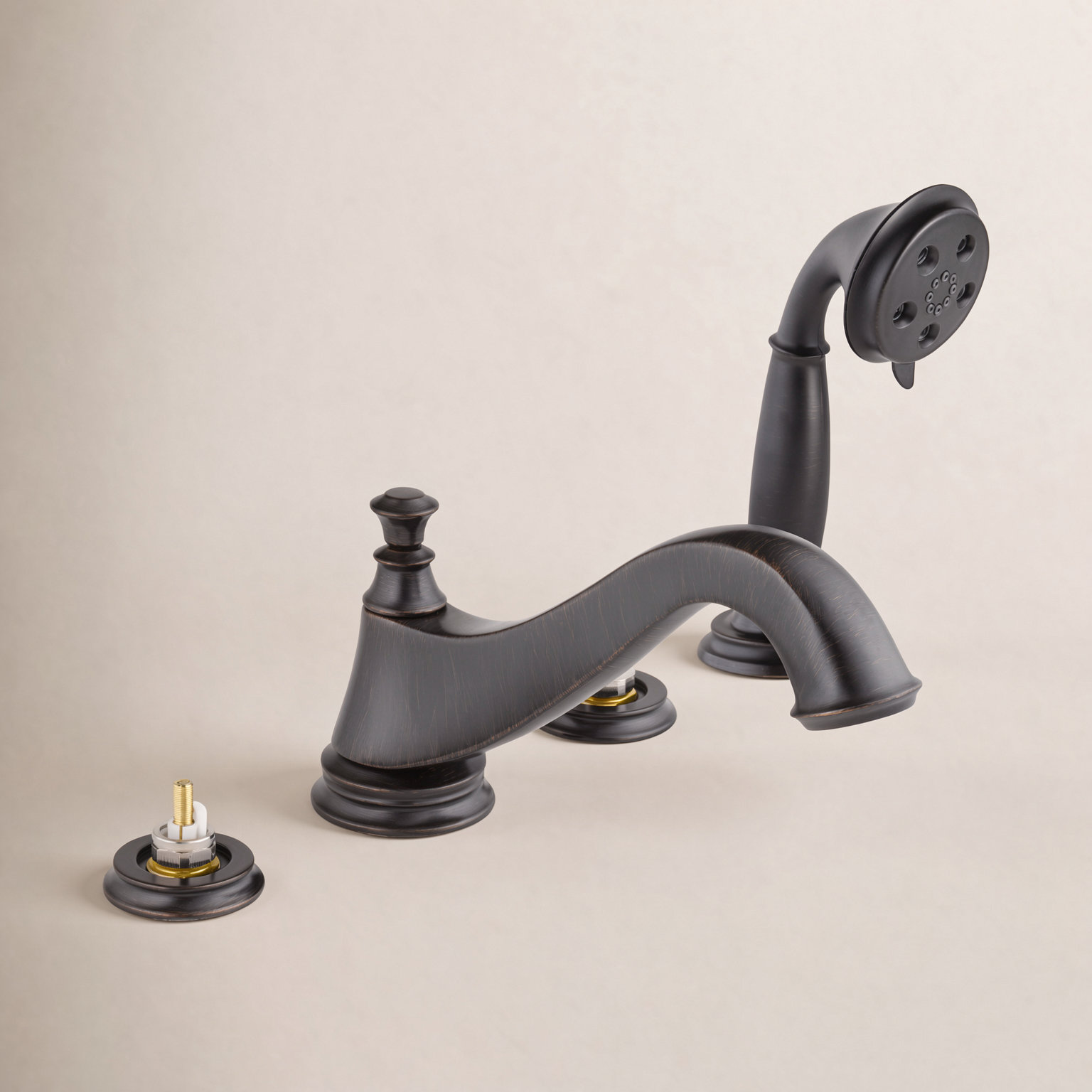 Cassidy™ Deck-Mounted Roman Tub Faucet, Venetian Bronze