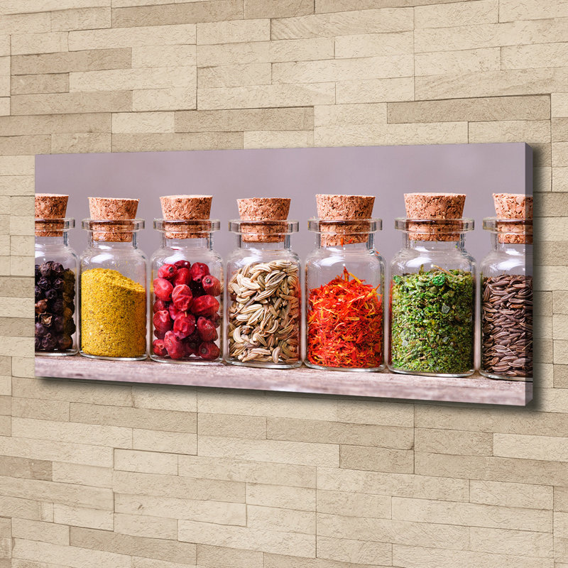 Colorful Spices - Wrapped Canvas Print