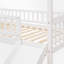 Lit simple mezzanine bas avec glissade-1938411165