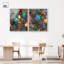 Ensemble d'art mural de salle de bain Stonic Rainbow Duo par Art Remedy, cadre argenté, 36 x 45-2086859036-2086859052